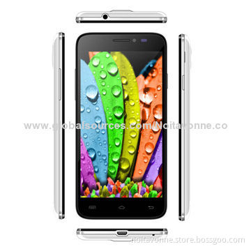 4.5" QHD 540*960 LCD smartphone, MT6582 Quad-core, 2.0 front+5.0 rear camera